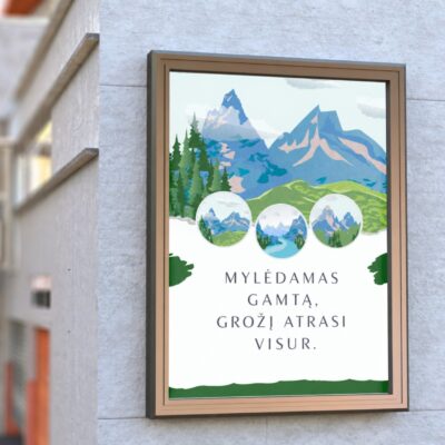 Plakatas „Grožis“