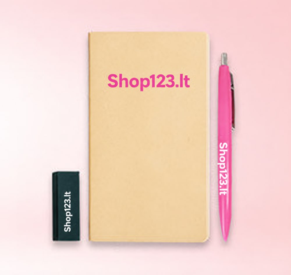 Užrašinės rinkinys „Shop123.lt“